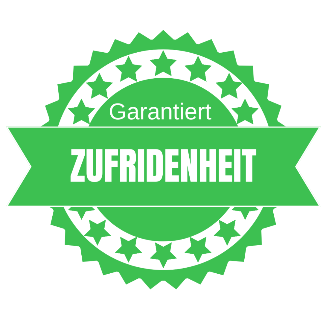 Zufriedenheitsgarantie (2)